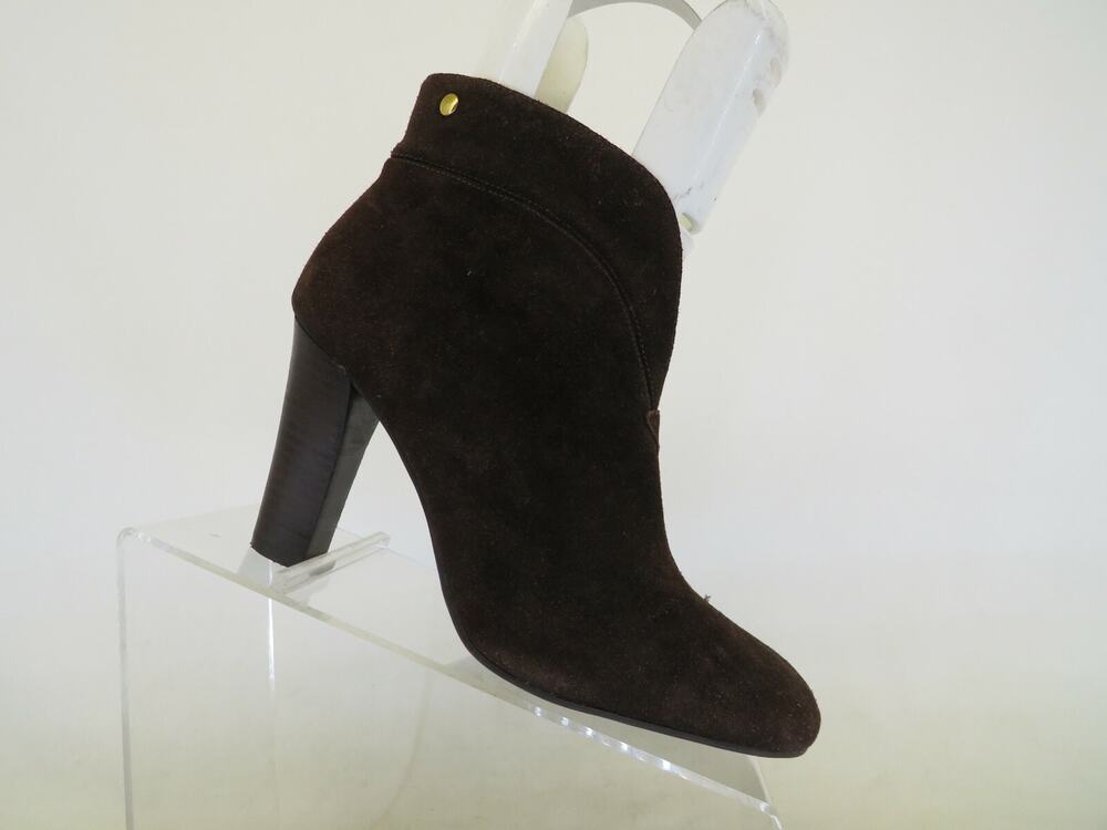 Franco Sarto Womens Brown Suede Ankle Fashion Boots Bootie Size 6.5 M